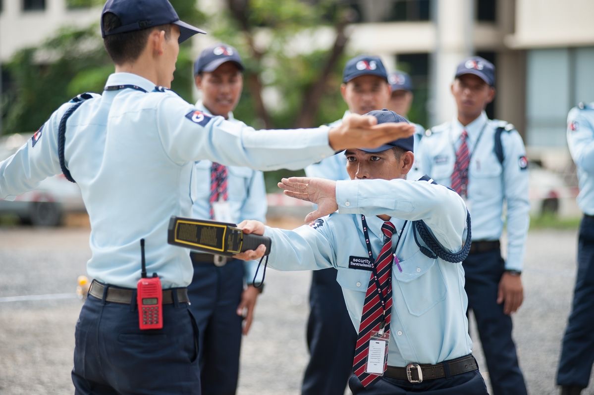 Security Training with Equipment